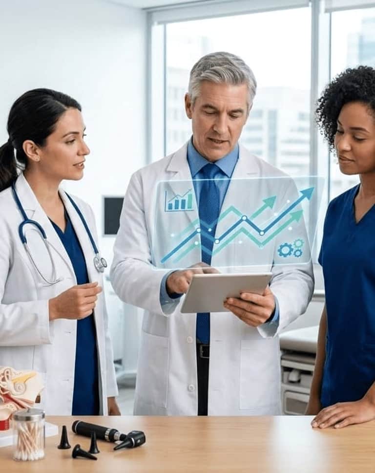 BY 115% INCREASED THE NUMBER OF LEADS FOR AN ENT CLINIC IN THE U.S.
